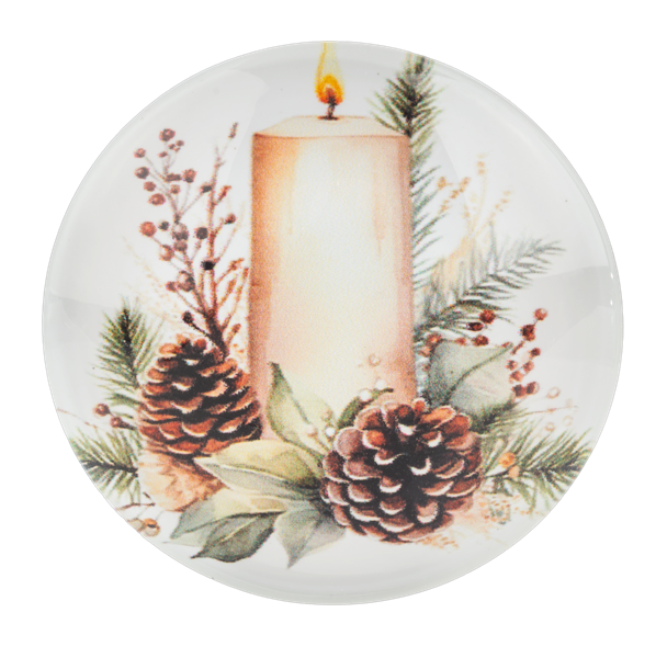 Light a Candle for Me at Christmas Pocket Token