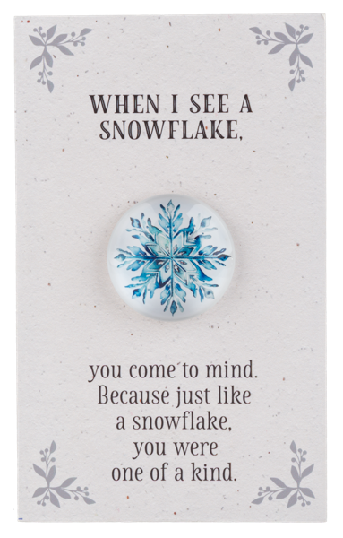 When I See a Snowflake Pocket Token