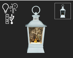Bear Lantern Snowglobe