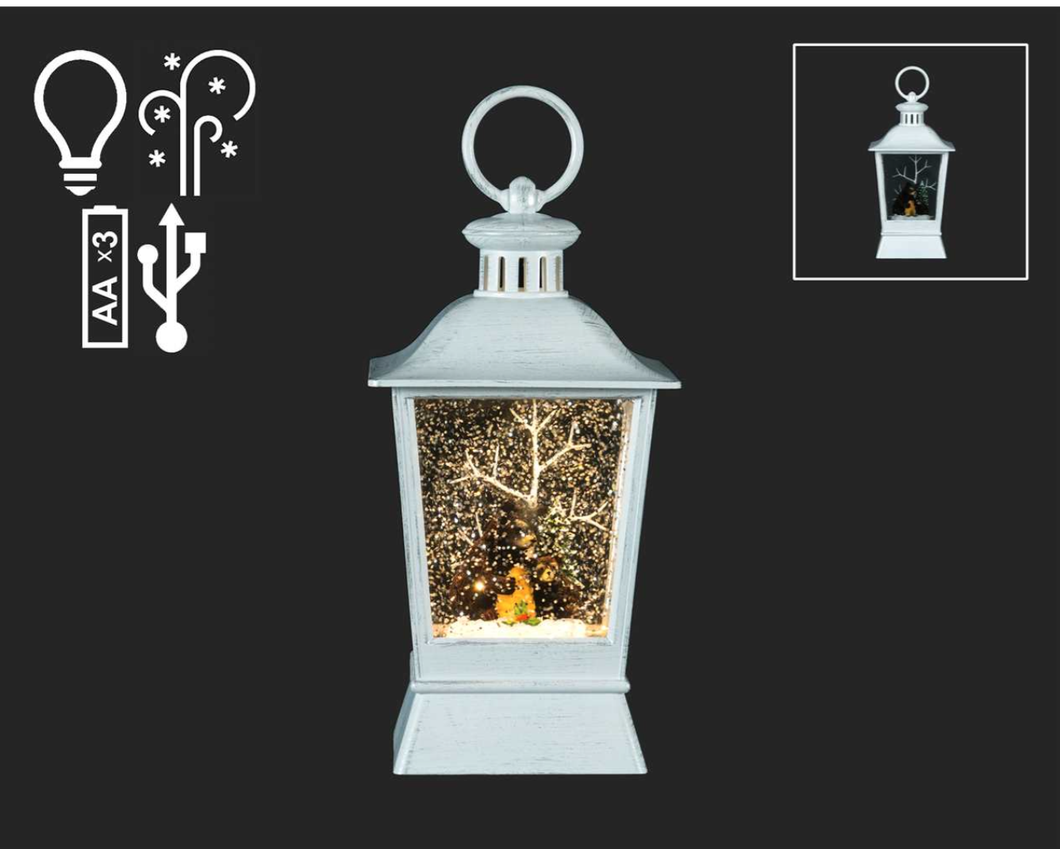 Bear Lantern Snowglobe
