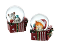 Kitty Gift Box Snowglobe