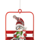 Adorable Ski & Snowboard Chairlift Ornament