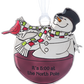 Drink & Be Merry Snowman Ornament