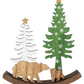Wooden Forest Scene