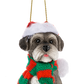 Santa Paws Dog Ornament