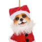 Santa Paws Dog Ornament