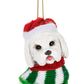 Santa Paws Dog Ornament