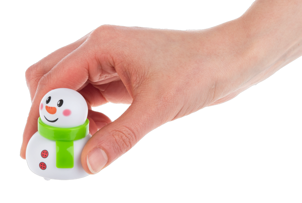 Silly Snowman Pullback Toy