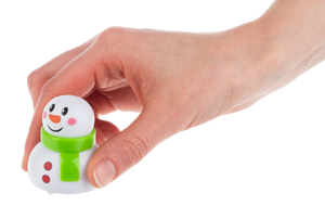 Silly Snowman Pullback Toy