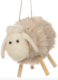 Cozy Little Wooly Sheep Ornament