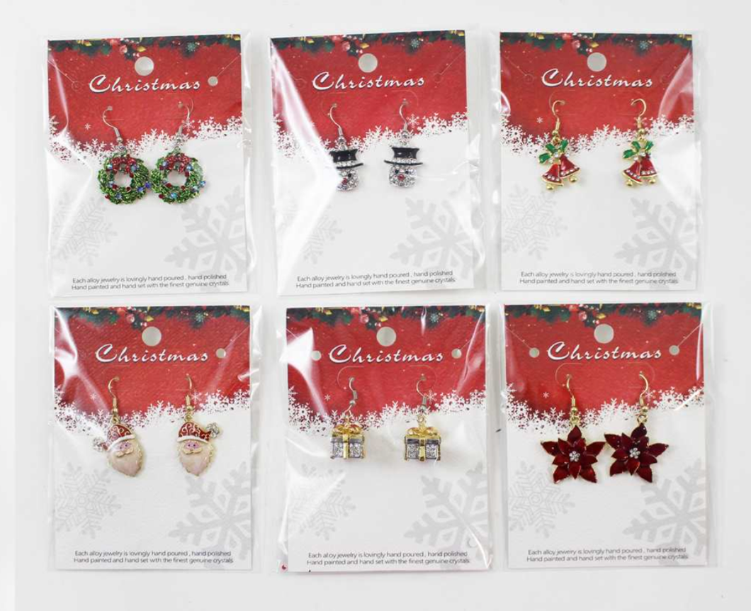 Delightful Festive Christmas Earrings