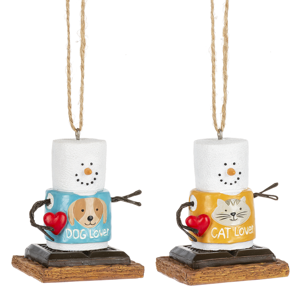 Smores Pet Lovers Ornament