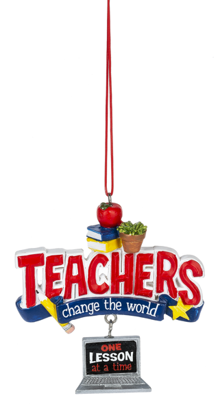 Virtual Teacher Ornament