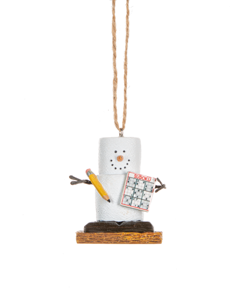 Smores Game Night Ornament