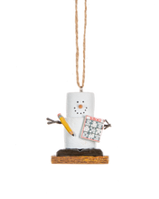 Load image into Gallery viewer, Smores Game Night Ornament
