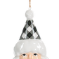 Old Fashioned Santa Head Ornament