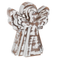Nested White Washed Angel Set