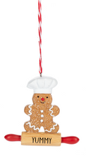 Load image into Gallery viewer, Sassy Gingerbread Ornament
