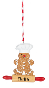 Sassy Gingerbread Ornament