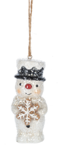 Load image into Gallery viewer, Vintage Frosty Snowman Ornament
