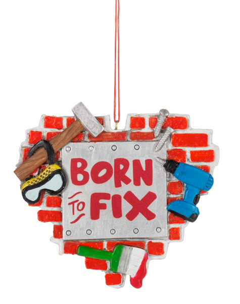 Born to Fix Ornament
