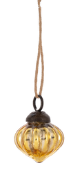Gold Onion Ornament