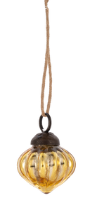 Gold Onion Ornament