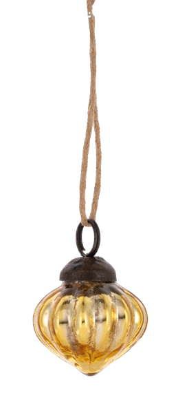 Gold Onion Ornament