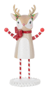 Whimsical Retro Reindeer