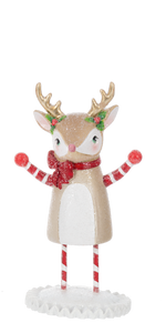 Whimsical Retro Reindeer