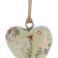 Mini Wooden Heart Ornament