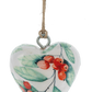 Mini Wooden Heart Ornament