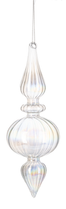Iridescent Finial Ornament