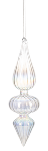 Iridescent Finial Ornament