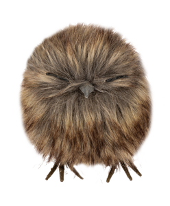 Fuzzy Owl Clip On Ornament