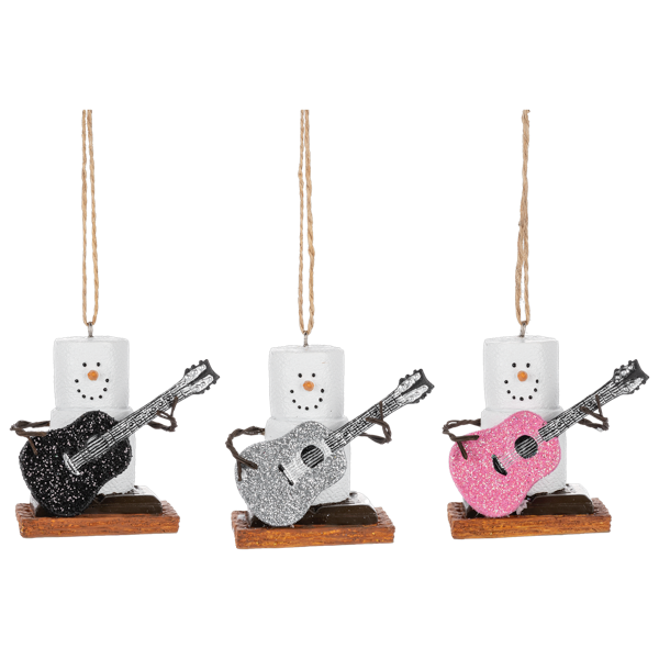 Rockin'  Smores Guitar Ornament