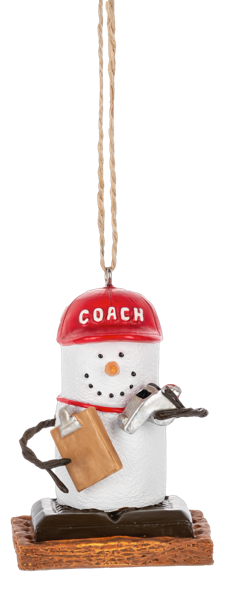 Smores Coach Ornament