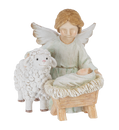 Angel at the Manger Nativity Figurine
