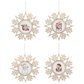 Vintage Woodland Snowflake Ornaments