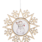 Vintage Woodland Snowflake Ornaments