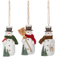 Vintage-Inspired Snowman Ornaments