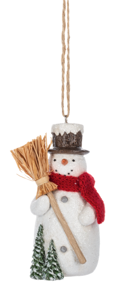 Vintage-Inspired Snowman Ornaments
