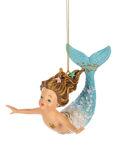 Enchanted Mermaid Ornament