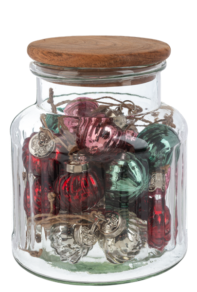 Kugel Ball Glass Ornament