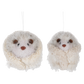 Fuzzy Hedgehog Ornament