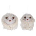 Fuzzy Hedgehog Ornament