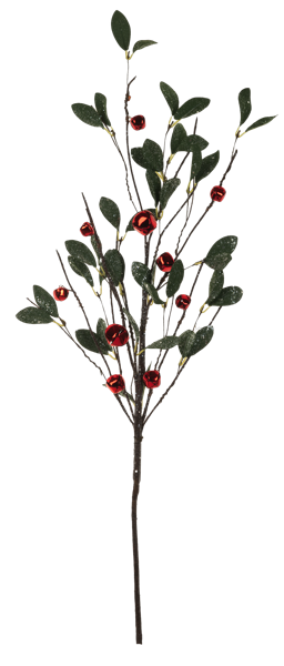 Mistletoe & Bells Christmas Tree Pick