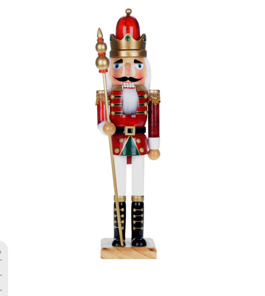 Red / Gold King Nutcracker