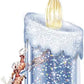 Thomas Kinkade Warm Glow Of Christmas Candle