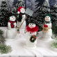 Snowman Caroller Accessory w Wreath
